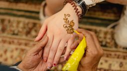 Traditional Platinum Henna Tattoo