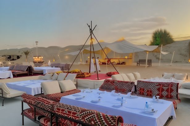 Caravanserai Desert Safari in Dubai - With Desert and City Escape