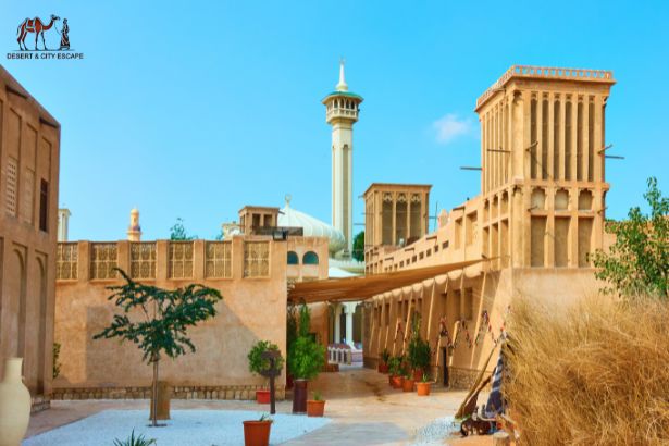 Dubai old town - explore more in the Dubai City Tour