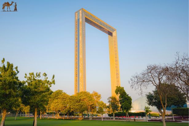 Dubai Golden Frame - explore more in the Dubai City Tour
