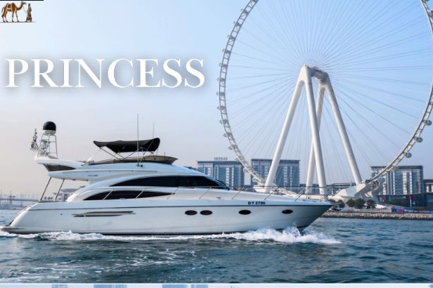 Luxury 64FT Princess Yacht Dubai